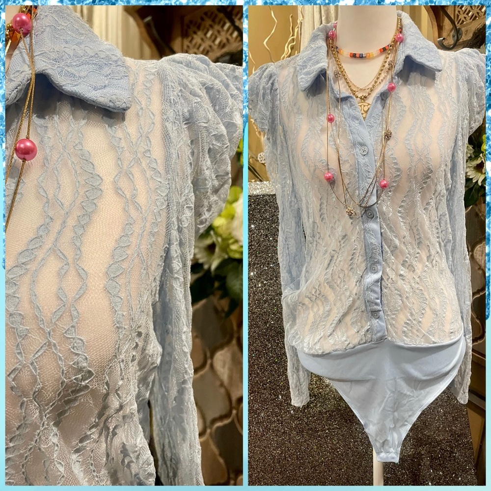 Biashe long sleeve bodysuit size L